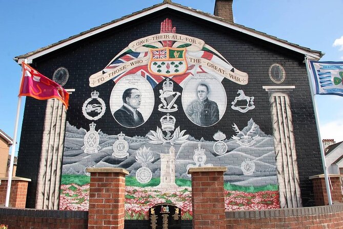 2 Hours Republican & Loyalist Mural Black Taxi Tour from Belfast - Falls Road Library and the hunger strike memorial