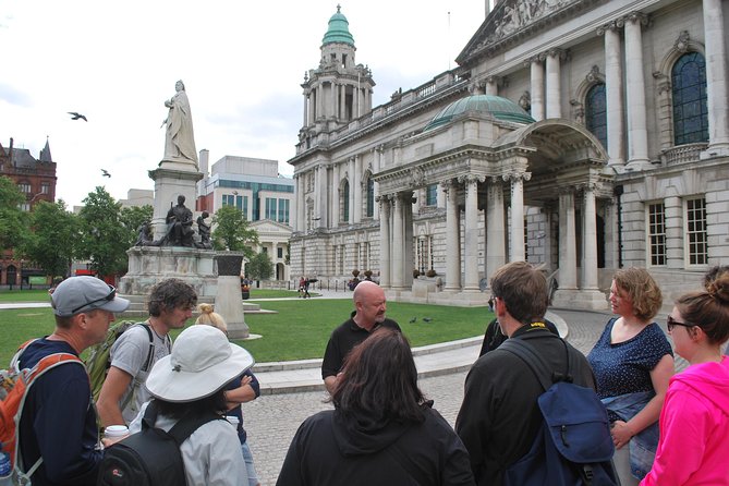 A History of Terror - Belfast City Centre Walking Tour - City Hall sets the political scene