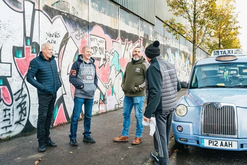 Belfast: 1.5-Hour Private Black Taxi tour - The peace walls and a difficult compromise