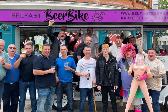Belfast Beer Bike tours - Why a beer bike fits Belfast