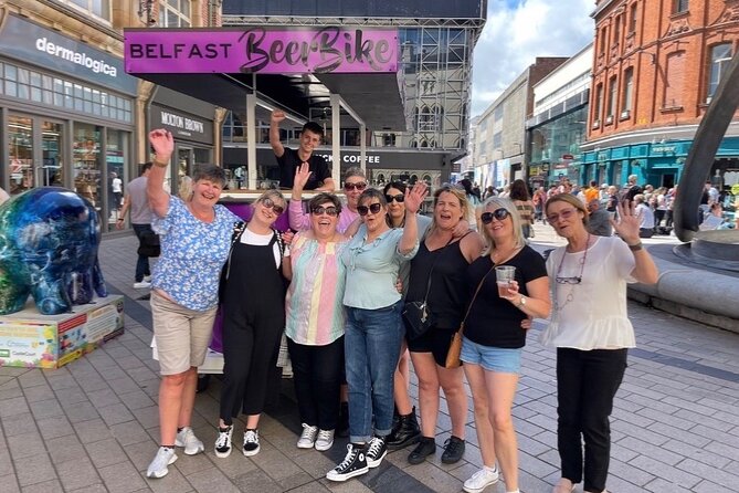 Belfast Beer Bike tours - Pedaling through Belfast city centre
