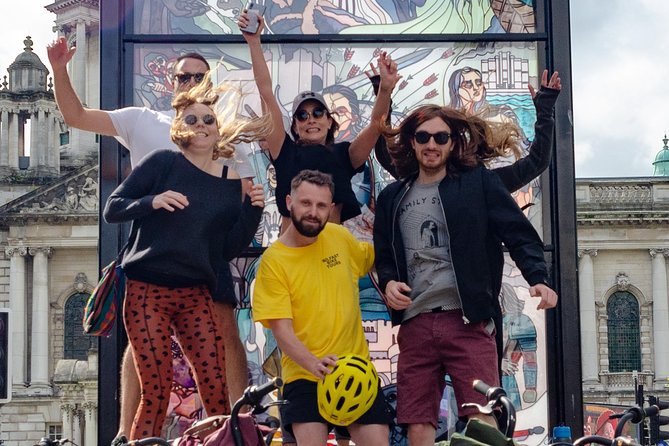 Belfast Bike Tours - Belfast City Hall and the formal city