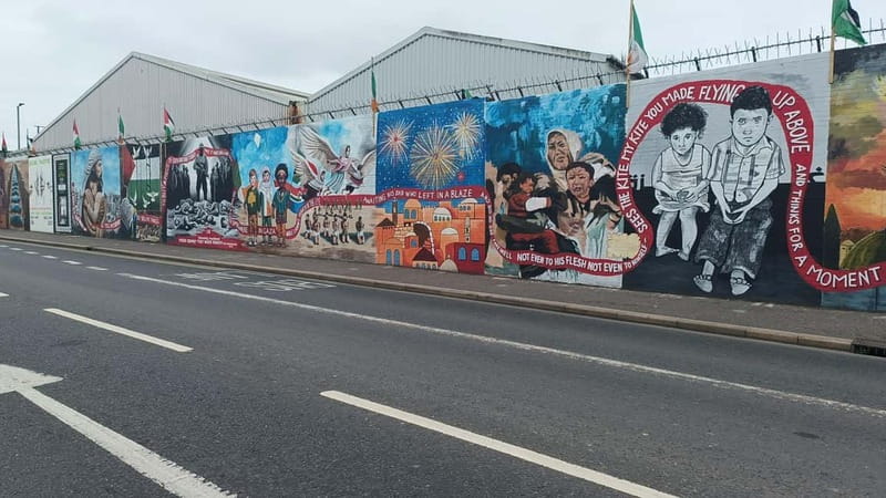 Belfast: Black Taxi Tour - The Peace Walls and Belfast’s political murals
