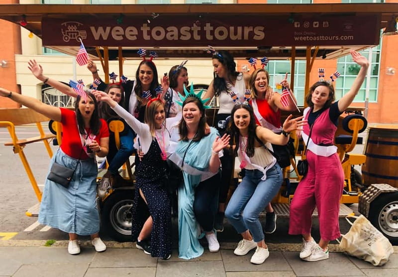 Belfast: Cathedral Quarter Beer Bike Tour - Starting from Royal Avenue in central Belfast