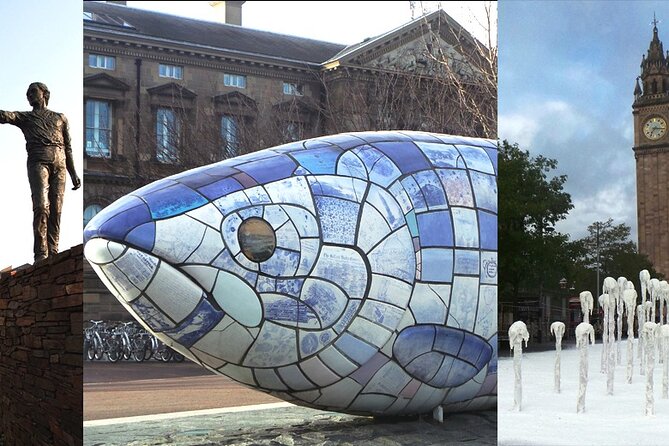 Belfast Eclectic Walking City Center Experience, The Marti Way - Starting at City Hall and the Titanic Memorial Garden