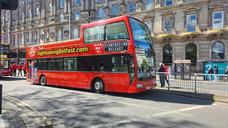 Belfast: Hop-On Hop-Off Belfast Open Top Bus Tour - Crumlin Road Gaol and the city’s darker stories