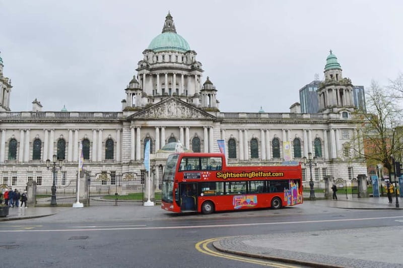 Belfast: Hop-On Hop-Off Belfast Open Top Bus Tour - Titanic Quarter and the shipyards