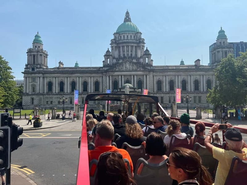 Belfast: Hop-on Hop-off Bus Tour With Live Guides - Starting beside Belfast City Hall