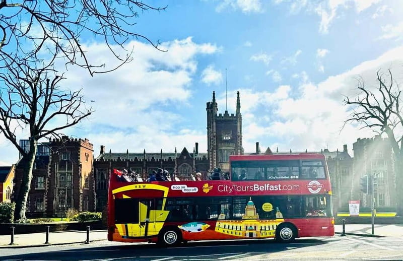Belfast: Hop-On Hop-Off Bus Tour with Titanic Entry Ticket - Key points to know before you go