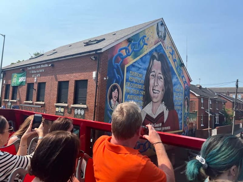 Belfast: Hop-On Hop-Off Bus Tour with Titanic Entry Ticket - Stops 1 to 5: city center to the Titanic Quarter