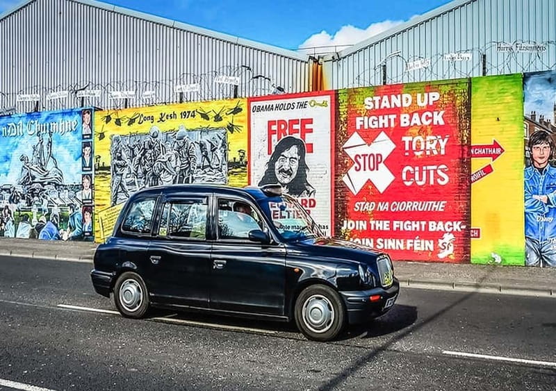 Belfast: Political Taxi Tour - The Falls Road: murals, memory, and the republican story