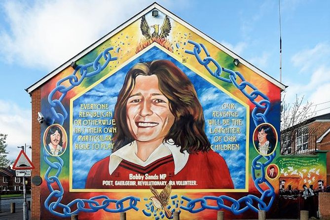 Belfast Political Tour-Conflicting Stories Walking Tour - Bobby Sands mural and the republican story