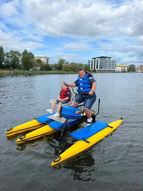 Belfast: River Lagan Hydrobike Tour - How a hydrobike actually feels