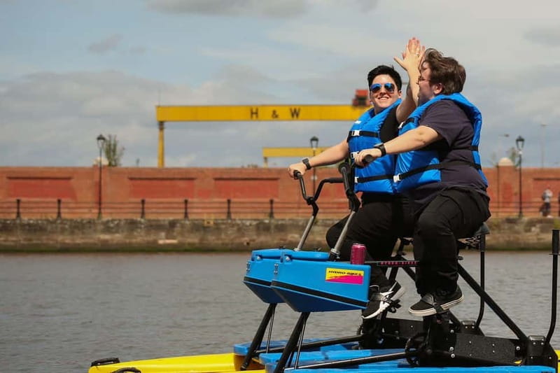 Belfast: River Lagan Hydrobike Tour - Starting beside Belfast Waterfront Hall