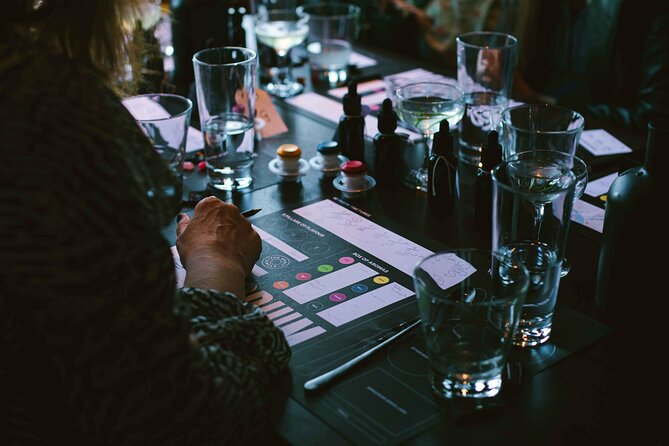 Belfast's Sensory Cocktail Experience with 4 Cocktails - First drink: a local gin palate cleanser