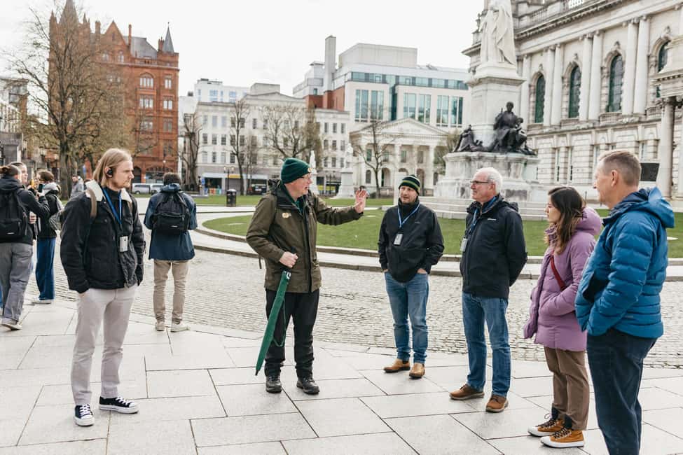 Belfast: The Troubles Walls & Bridges Guided Walking Tour - Starting beside Belfast City Hall