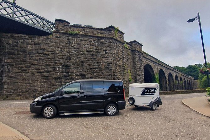 Belfast to Dublin Airport Private Transport up to 8 passengers - Inside the black Citroen multi van
