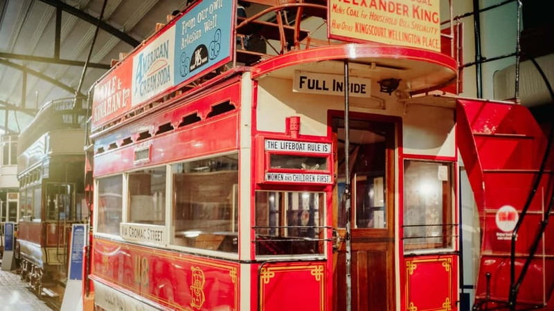 Belfast: Ulster Transport Museum Entry Ticket - Start with the Road Gallery and its cars