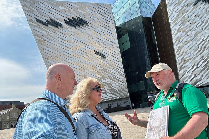 Best of Belfast Driving Taxi Tour with Political Murals - Parliament Buildings and the tree-lined approach