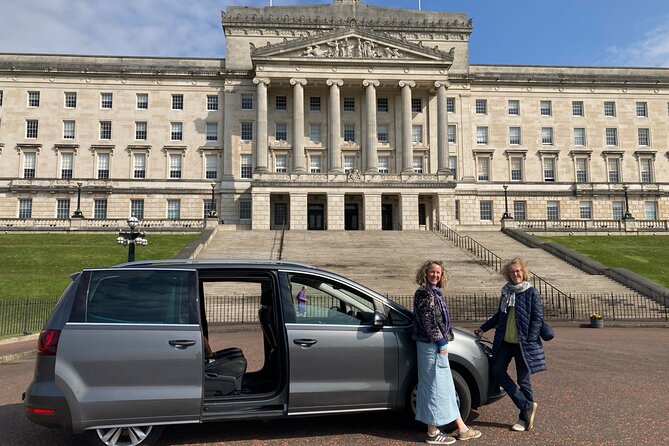 Best of Belfast Driving Taxi Tour with Political Murals - Albert Memorial Clock and Belfast’s riverside story