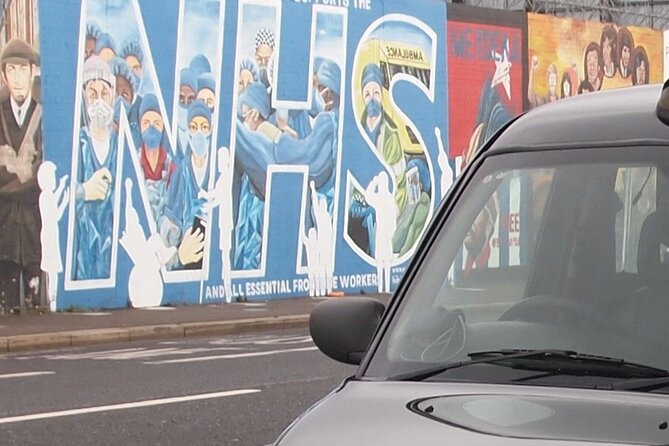 Black Taxi Mural "Tour Like A Local" - Bobby Sands Mural and the Falls Road, about 40 minutes