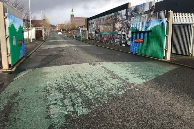 Black Taxi Tour of Belfast – Politics, Murals peace walls Tour - Clonard Monastery and the road toward peace