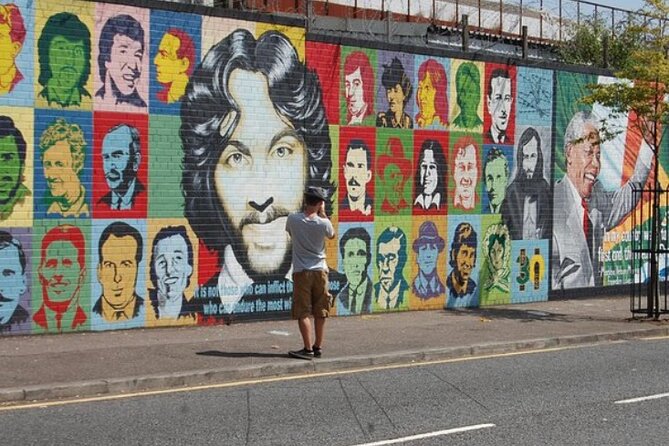 Cab Tours Belfast Famous Black taxi tours 2 hrs The Troubles - Falls Road and the Bobby Sands mural