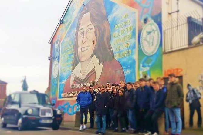 Cab Tours Belfast Famous Black taxi tours private 2hrs adventure - Bobby Sands mural and the republican side