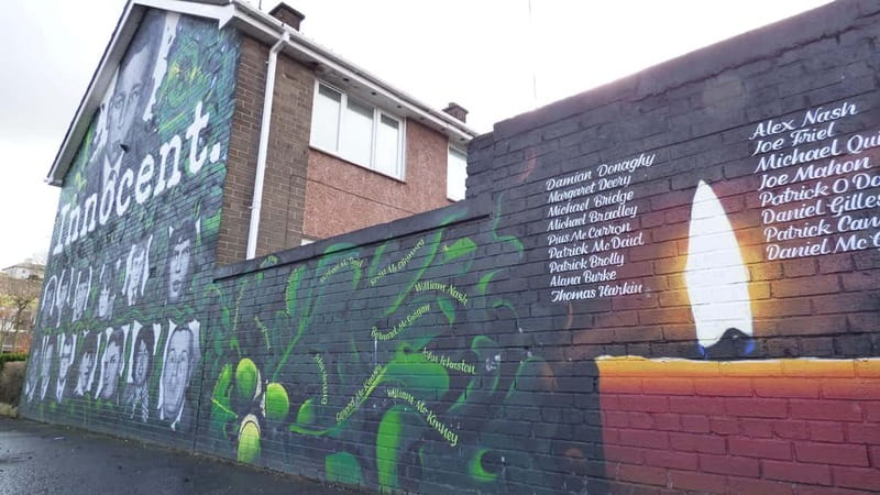 Derry: Bloody Sunday and Bogside Murals Walking Tour - Bloody Sunday and the massacre site