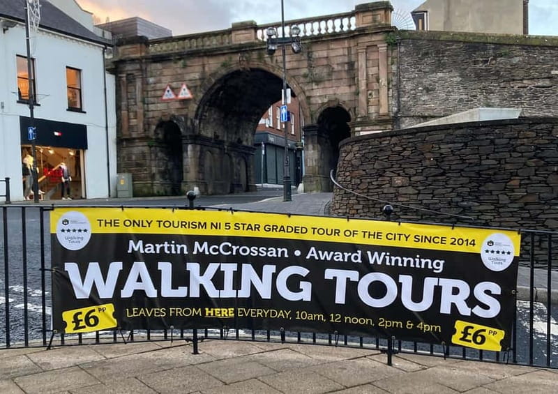 Derry: McCrossan’s Public Walking Tour of the Historic City - Is $11 good value for an hour?