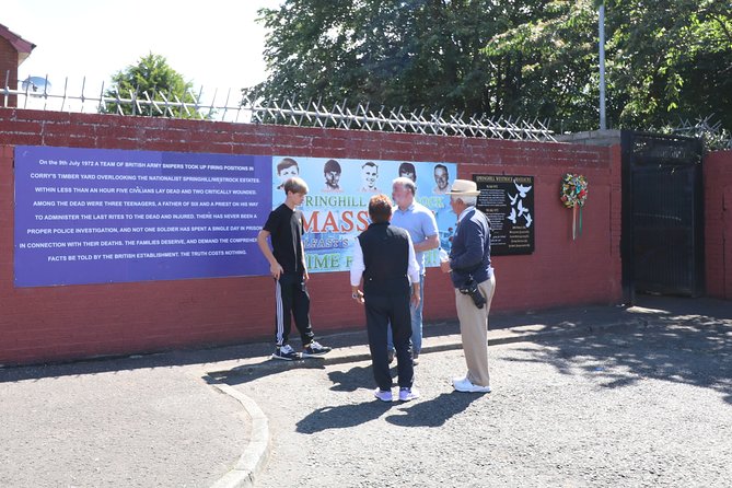 Falls road Murals Walking Tour with former prisoners - Starting at Divis Tower on Falls Road