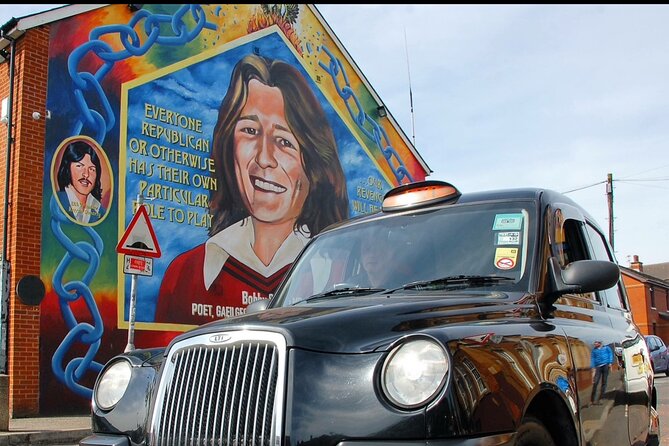 Famous Belfast Private Taxi Cab Tour Adventure The Troubles 2 Hrs - Key points to know before booking