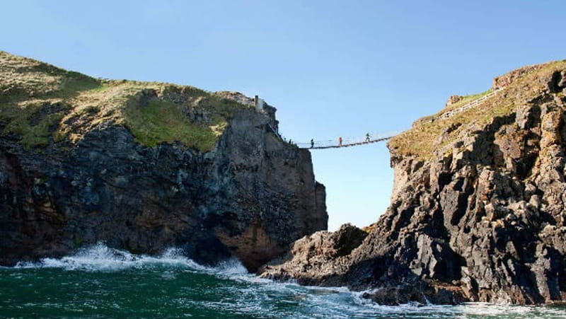 From Belfast: Giant's Causeway, Dunluce Castle & Dark Hedges - Meeting the Giant’s Causeway columns