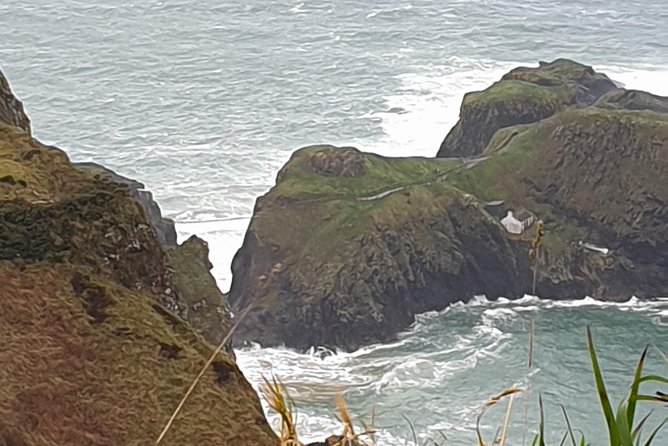 Game of Thrones scene location inc Giants causeway from Belfast - Carrick-a-Rede and the Atlantic crossing