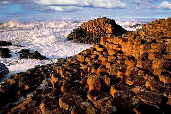 Giant's Causeway and more including Titanic Experience Ticket Tour from Belfast - Dunluce Castle and the North Atlantic road
