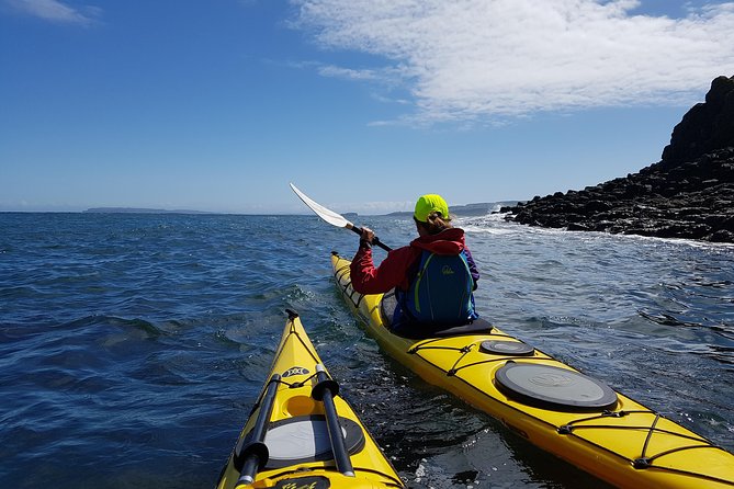 Giants Causeway Coast Sea Kayaking - What paddling a stable double kayak feels like