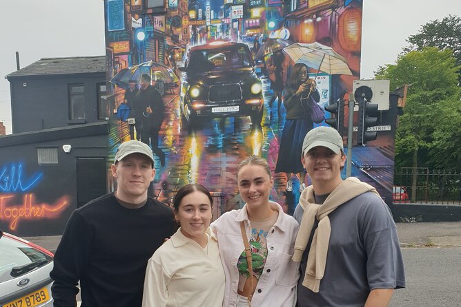 Iconic Belfast Black Cab Tour - Bobby Sands Mural and the Sinn Fein building