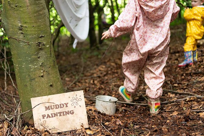 Muddy Tots Go Wild Forest School Ballynahinch County Down - What happens from the car park to the beech woods
