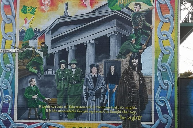 Official World Famous Belfast Black Taxi Tour - Entering the Loyalist Shankill Road