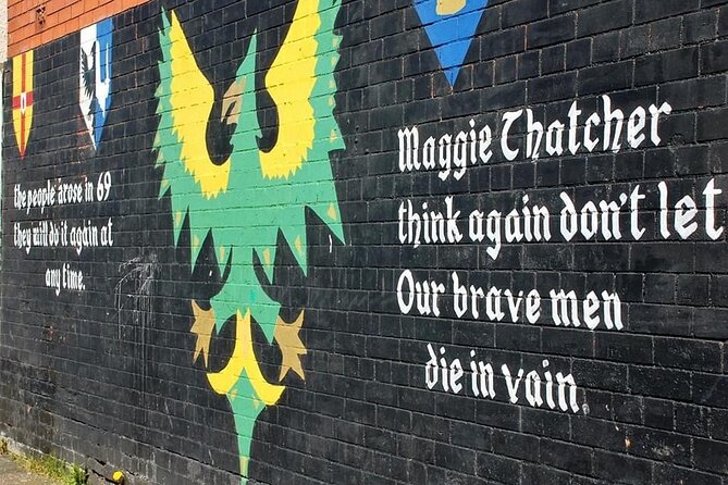 Original Drivers Belfast Taxi/Cab Tour 2 hour private adventure - Bombay Street and the Bobby Sands mural