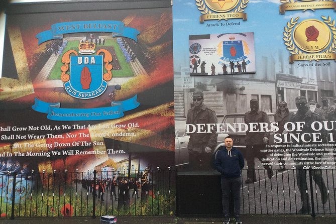 Peace Wall Taxi Tour - Bobby Sands Mural: starting with the Nationalist story