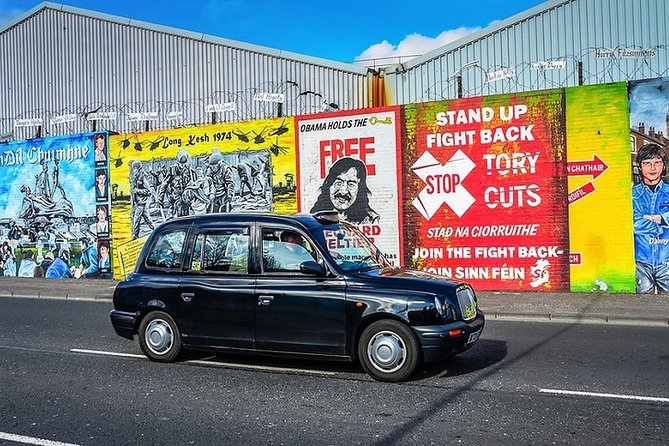 Political Taxi Tour Belfast (1-7 People) - Stop one: Bobby Sands and the International Wall
