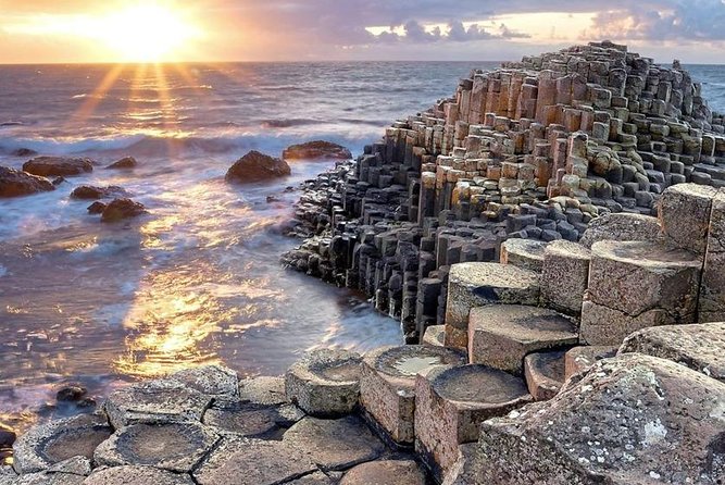 Private Luxury Mercedes Rope Bridge Giants Causeway Coastal Tour - Dunluce Castle and Dunseverick’s broken remains
