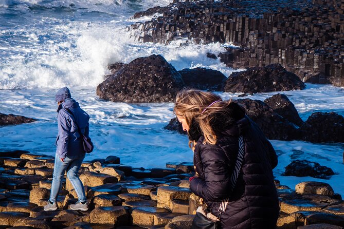Shore Excursion: Giant's Causeway Tour Including Belfast City Tour - Dunluce Castle, a ten-minute postcard stop
