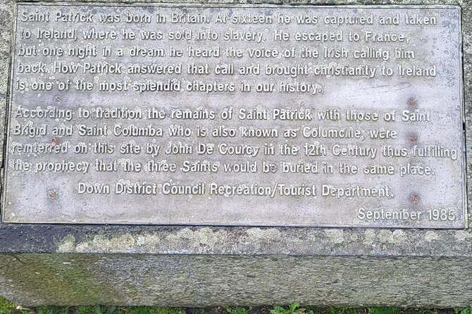St Patrick's Centre & Burial Site + Hillsborough Castle & Gardens - Struell Wells and a medieval place of healing