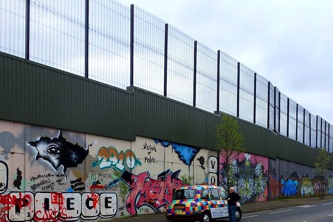 The Troubles Tour- Two Stories, One Journey - Murals on Divis Street, politics in paint