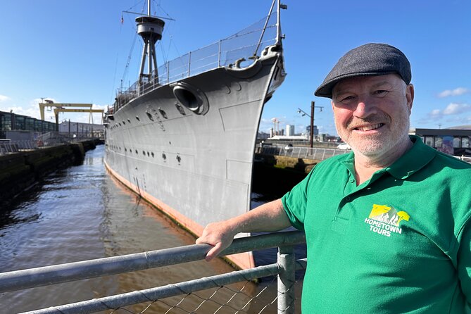 Titanic Maritime Walking Tour - Standing where Titanic and Olympic were built