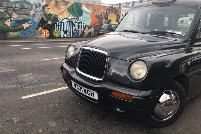 World Famous Belfast City Centre Black Cab/Taxi Tour 2 Hours - Divis and the narrow streets of West Belfast